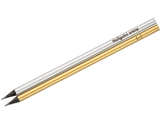 Kreatív ceruza - ziccerka - Hallgatni arany